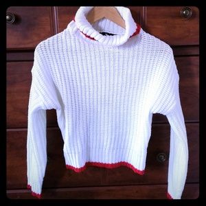 Knitted Crop Top Sweater